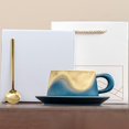 thumbnail image 5 of RKSTN coffee mug Coffee Cup And Saucer Set Lattes Ceramic Mug Mug Practical Gifts Gift Set, 5 of 5