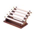 thumbnail image 5 of ziyahi Rings Display Stand Jewelry Organizer for Dressing Table Countertop Tabletop Beige 22x16.5x15.5cm, 5 of 5