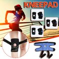 thumbnail image 1 of Cagogo under $5 4Pcs Compression Knee Pads, Compression Knee Pads, Sports Knee Support Brace, Cycling Running Knee Protection, Elastic Strap Knee Guard, Breathable Neoprene Material, Non Slip Design, 1 of 9