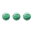 thumbnail image 2 of VONKY Surface de Particules Ronde Prise Améliorée Ballon de Basketball pour des Tirs Précis Inodore Vert - Taille 7 Ensemble de 3, 2 of 6