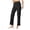 Black, variant on HVOBTTY Women's Casual Straight-Leg Jean, Pants for Women Casual Loose Straight Leg Wide Leg Cropped Jeans Pant Pockets Trouser Jeans White, S