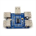 thumbnail image 1 of USB HUB USB2.0 HUB 4 Port Controller Usb Expansion Module 6.3V-50V 480Mbps Plug and Play Driver-Free,1 * USB Module, 1 of 6