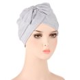thumbnail image 1 of Turban Musulman pour Femmes, Bonnet Nœud, Foulard pour Cheveux, Couvre-Chef, Enveloppe, 1 of 2