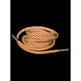 thumbnail image 2 of INSPIRE CHIC 2 Paires Lacets Ronds Élastiques Réfléchissants Unisexes pour Espadrilles Jaune Orange 140 cm/55 Pouces, 2 of 5