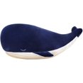 thumbnail image 5 of NETSENG Oreiller en Peluche Doux en Coton Duveté Simulation Grande Baleine Bleue Dauphin Poupée Jouet en Peluche (25CM), 5 of 5