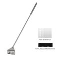 thumbnail image 4 of Stainless Steel Aquarium Algae Scraper with 10 Blades - 40cm Silver Fish Tank Cleaner Tool for Effortless Algae Removal, Gift Box Packaging, Anti-Corrosive Design (Avoid Acid/Alkali Environments), 4 of 6