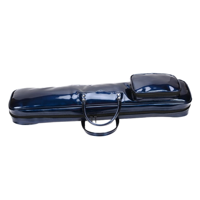 Tachiuwa Flûte Transporter Sac Sac de Rangement Sac à Main Léger Professionnel Flûte Portable Bleu Foncé