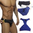 thumbnail image 2 of Zoeecloth Caleçons Courts de Maillot de Bain pour Hommes Rembourrés Maillot de Bain Masculin Mode Natation Bikini Caleçons Courts de Planche M-TTG, 2 of 10