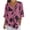Pink, variant on lcziwo Linen Shirts for Women,Womens Cotton Tops 2024 Leaves Print V Neck Short Sleeve Tops Trendy Dressy Blouses Casual Loose Comfy Tunic Tops White,XL