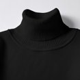 thumbnail image 3 of Men's Solid Knit Turtleneck, 3 of 7