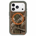 thumbnail image 1 of OtterBox Defender Pro XT Clear MagSafe Case w/Camera Control Realtree Apx (Green) for iPhone 17 Pro, 1 of 6