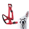 thumbnail image 4 of Dog Head Harness, Dog Head Collar Adjustable Strap Breathable Practical  For Camping Orange,Blue,Red, 4 of 8