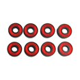 thumbnail image 2 of koolsoo 8Pcs Skateboard Bearings 8mm Precision Size ABEC-11 for Longboard Red, 2 of 9