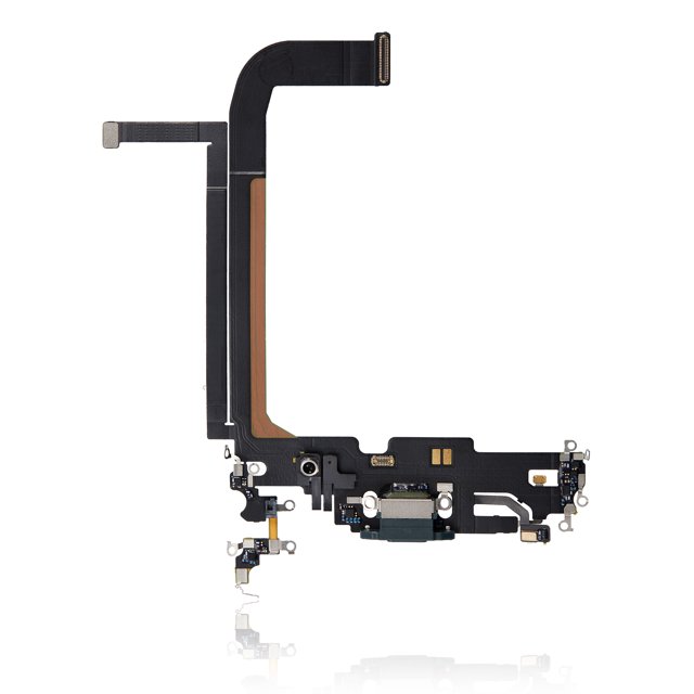 Esource Parts iPhone 13 Pro Max Charging Port Flex Cable Premium Alpine Green