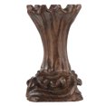 thumbnail image 1 of 1Pack Dark Brown Wood Pedestal Stand for Crystal Balls Round Shape Simple Style Indoor Use, 1 of 8