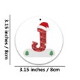 thumbnail image 2 of EGNMCR Christmas Decorations, Christmas Gifts Christmas Alphabet Decorations Personalized For Gift Christmas Tree Hanging Ornament DIY Decorations Wooden listing, 2 of 2