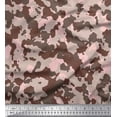 thumbnail image 1 of Soimoi Poly Georgette Fabric Two Tone With Grey Camouflage Print Sewing Fabric Yard 52 Inch Wide, 1 of 3