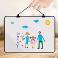 thumbnail image 2 of Bowayaoa Double Sided Magnetic Whiteboard, Portable Memo Board for Fridge, Office & Home, Dry Erase Writing Board with Magnet, Message Board for Notes, Photos, Schedule, Drawing, Easy Erase, 2 of 7
