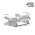 thumbnail image 2 of TMG Industrial 22,000-lbf Hydraulic Plate Compactor, 10-16 Ton Excavator Weight, 48" Compact Capacity, 2 of 11
