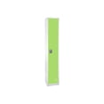 thumbnail image 3 of AdirOffice - Locker - 4 doors - 4 hooks - solid steel - green (pack of 4), 3 of 5