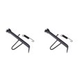 thumbnail image 4 of Wweixi Sturdy And Durable Motorcycle Side Stand Wear-resistant High-strength Support Easy To Install black 17cm 2Set, 4 of 6