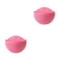 thumbnail image 3 of Youkk Easy To Install Double-layer Plastic Flowerpot For Walls Drainage Flower Pot Pink 2Set, 3 of 6