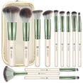 thumbnail image 1 of DUAIU 12-Piece Makeup Brush Set - Premium Synthetic Foundation, Blush, Eyeshadow & Lip Brushes with Travel Pouch, 1 of 6