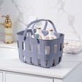 thumbnail image 1 of Plastic Handheld Bath Basket, 28x19cm Storage Basket for Bathroom Washing, 1 of 5