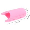 thumbnail image 2 of BESTYASH Protect Hands Curling Iron Sleeve Hair Curler Cover Silicone Pink 1Pack, 2 of 8