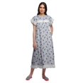 thumbnail image 1 of Moomaya Chemise de Nuit à Manches Courtes pour Femmes, en Coton Imprimé, 1 of 6