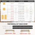 thumbnail image 3 of Halloween Tablecloth 60×84 Inch Rectangular, Cute Ghost Pink Washable Table Cover for Party Picnic Dinner Decor, 3 of 6