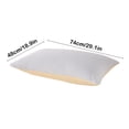 thumbnail image 3 of Fiber Pillow Core Isolation Pillow Yellow Cover Hotel Protective Cover Breathable Oil Proof Friendly Household Pillowcase, 3 of 6
