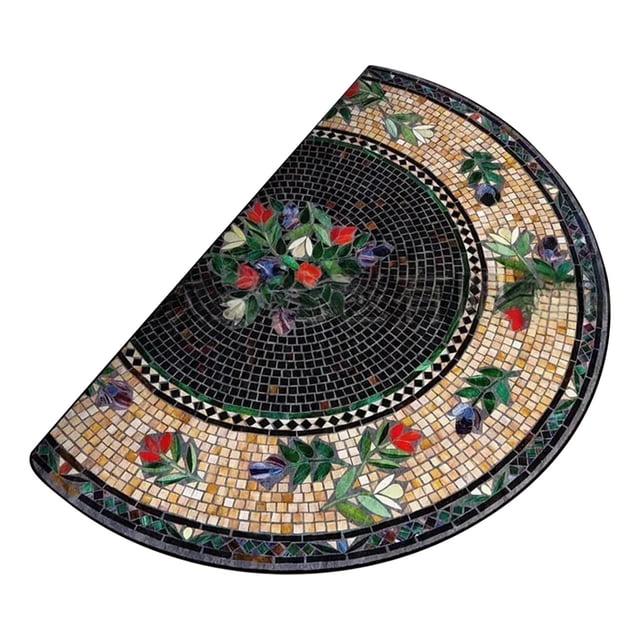 Entrance Door Mat Welcome Mat Front Door Rugs Outdoors Semicircle
