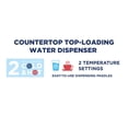 thumbnail image 2 of Westinghouse Countertop Top-Loading Water Dispenser, 2 of 6