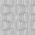 thumbnail image 1 of Ahgly Tapis d'Intérieur Lavable en Machine Carré Gris Foncé, 6 Pieds Carré, 1 of 7