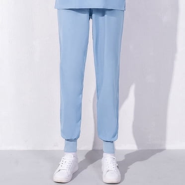 AherBiu Joggers pour Femmes à Taille Élastique, Pantalons Athlétiques Amples et Extensibles, Décontractés, Couleur Unie, Pantalons Confortables