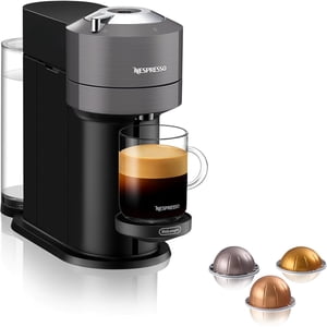 Open Box - Nespresso Vertuo Next Coffee and Espresso Machine by Delonghi - Gray