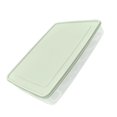 thumbnail image 3 of Egg Holder Plastic 24 Slots Egg Organizer Anti-slip Kitchen Storage Container with Cap  Light Blue, 3 of 10
