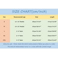 thumbnail image 3 of Sunnyoo Toddler Girls 2 Piece Swimsuit Long Sleeve Rash Guard & Shorts Swimwear, Sizes 12M-5T, 3 of 8