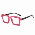 thumbnail image 1 of Vaidha Blue Light Blocking Glasses | Color Block Frame for Computer Screen Eye Strain | Unisex Anti Blue Light Eyewear | Party & Cosplay Style | Includes 1 Pair, 1 of 1