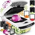 thumbnail image 1 of Fullstar Vegetable Chopper & Cutter - Slicer Dicer Spiralizer with Container for Food Veggie Onion Cucumber Tomato Salad Potato F, 1 of 8