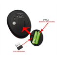 thumbnail image 5 of Wireless Vertical Mouse Adjustable DPI 2.4GHz Wireless Mouse Ergonomic Gaming Mouse Dual Modes Connection Mice High Precision Mice Portable Mouse For PC Laptop Computer grey, 5 of 5