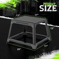 thumbnail image 2 of Metal Plyometric Jumping Box 12 Inch with 17 * 13 Inch Surface Steel Plyo Box Home Gym Jump Trainer for Fitness Exercise Agility Stamina Conditioning Strength Training, 2 of 7