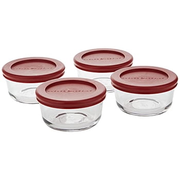 Anchor Hocking Classic Glass Food Storage Containers with Lids