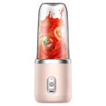 thumbnail image 1 of fastboy 400ml 6 Juicer USB Rechargeable Food Mixer Travel Pink, 1 of 1