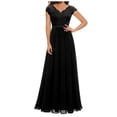 thumbnail image 1 of TIMIFIS Robe Longue Formelle d'Été pour Femme à Épaules Dénudées Sans Manches Froncée Moulante Invitée de Mariage Fendue Soirée Boîte de Nuit Robe Maxi Printemps, 1 of 3