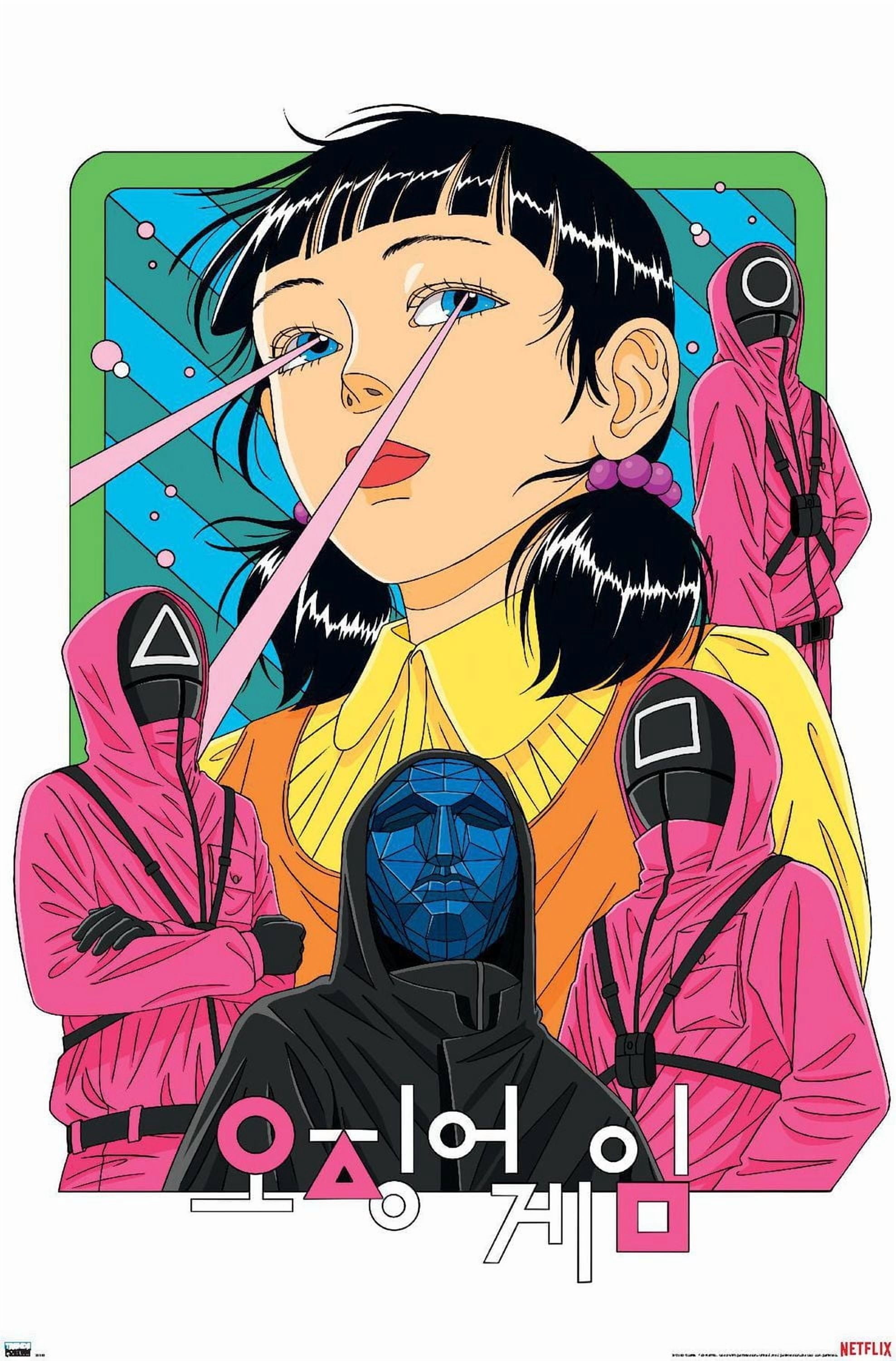 Netflix Squid Game: Season 2 - Laser Eyes Wall Poster, 22.375" x 34"