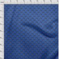 thumbnail image 3 of oneOone Georgette Viscose Fabric Paisley Block Printed Fabric 1 Yard 42 Inch Wide, 3 of 4
