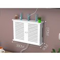 thumbnail image 5 of Boîte de Rangement pour Routeur Wi-Fi Sans Fil Boîte en Bois Câble Alimentation Plus Support de Fil Prise Murale, 5 of 5