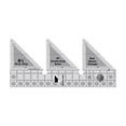 thumbnail image 1 of Grilles de Règle Créatives 45 Degrés Double Bande Guide de Coupe Antidérapant pour Couture, 1 of 5